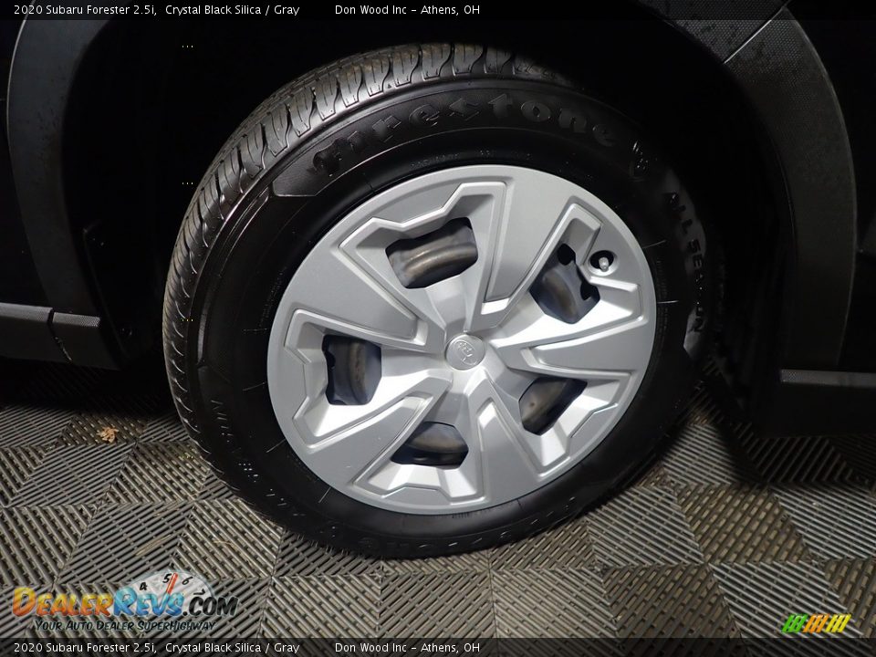 2020 Subaru Forester 2.5i Crystal Black Silica / Gray Photo #35