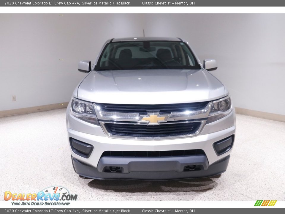 2020 Chevrolet Colorado LT Crew Cab 4x4 Silver Ice Metallic / Jet Black Photo #2