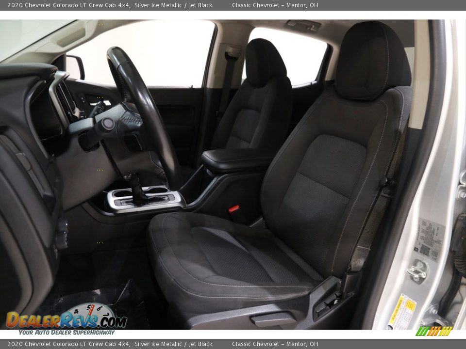 2020 Chevrolet Colorado LT Crew Cab 4x4 Silver Ice Metallic / Jet Black Photo #5