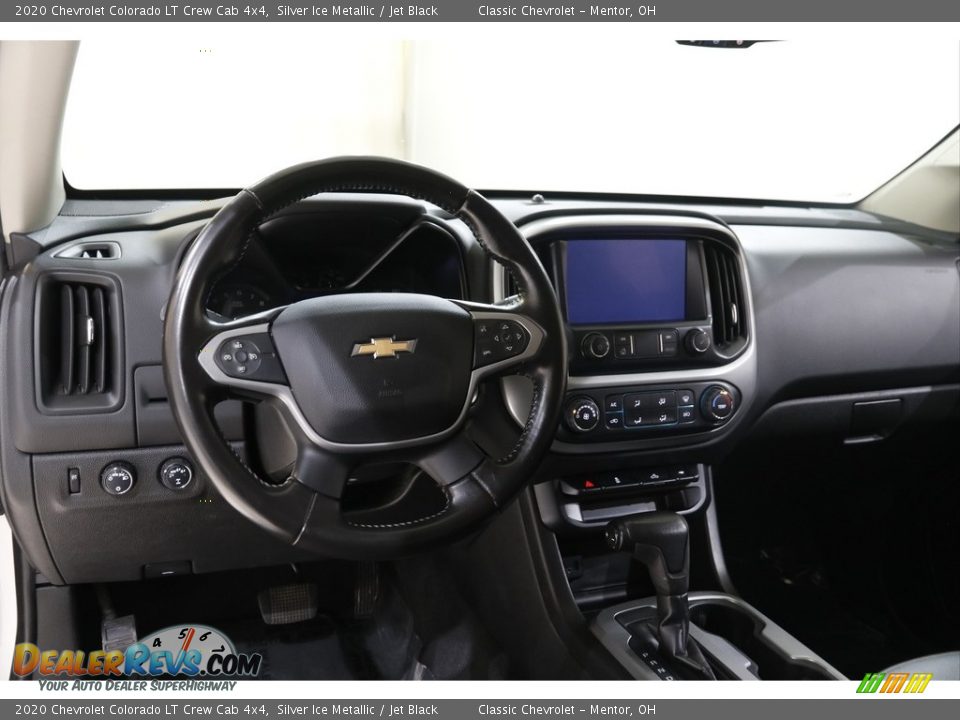 2020 Chevrolet Colorado LT Crew Cab 4x4 Silver Ice Metallic / Jet Black Photo #7