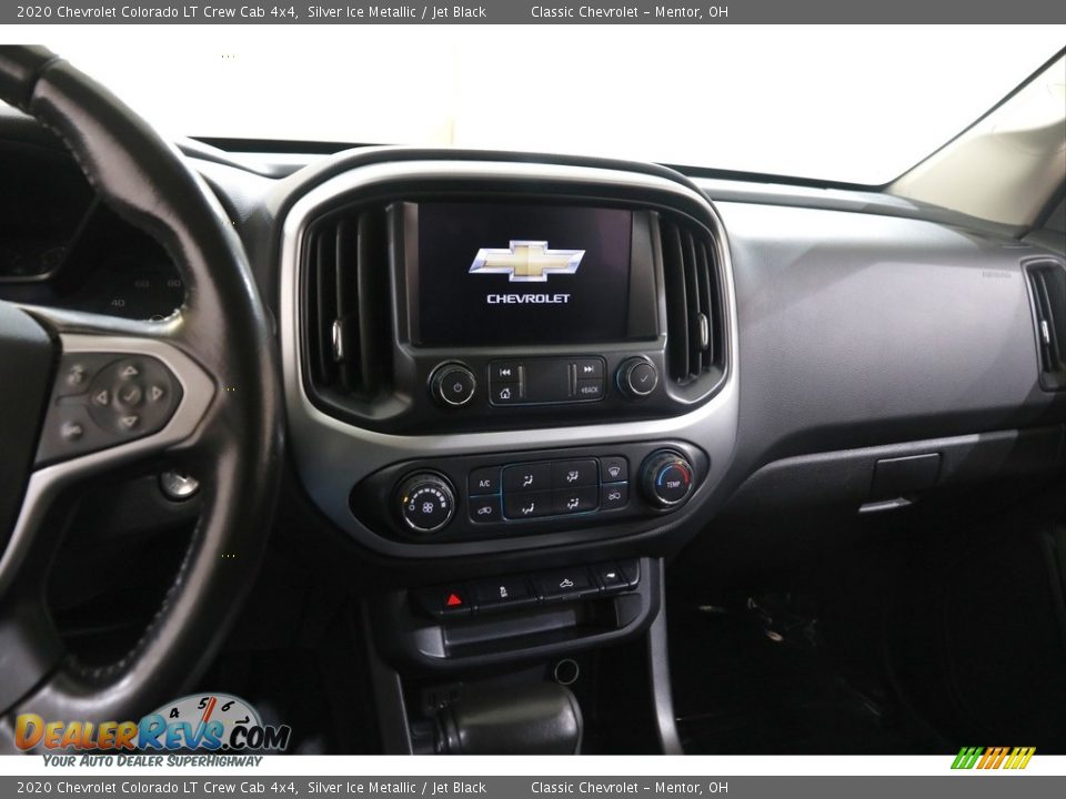 2020 Chevrolet Colorado LT Crew Cab 4x4 Silver Ice Metallic / Jet Black Photo #10