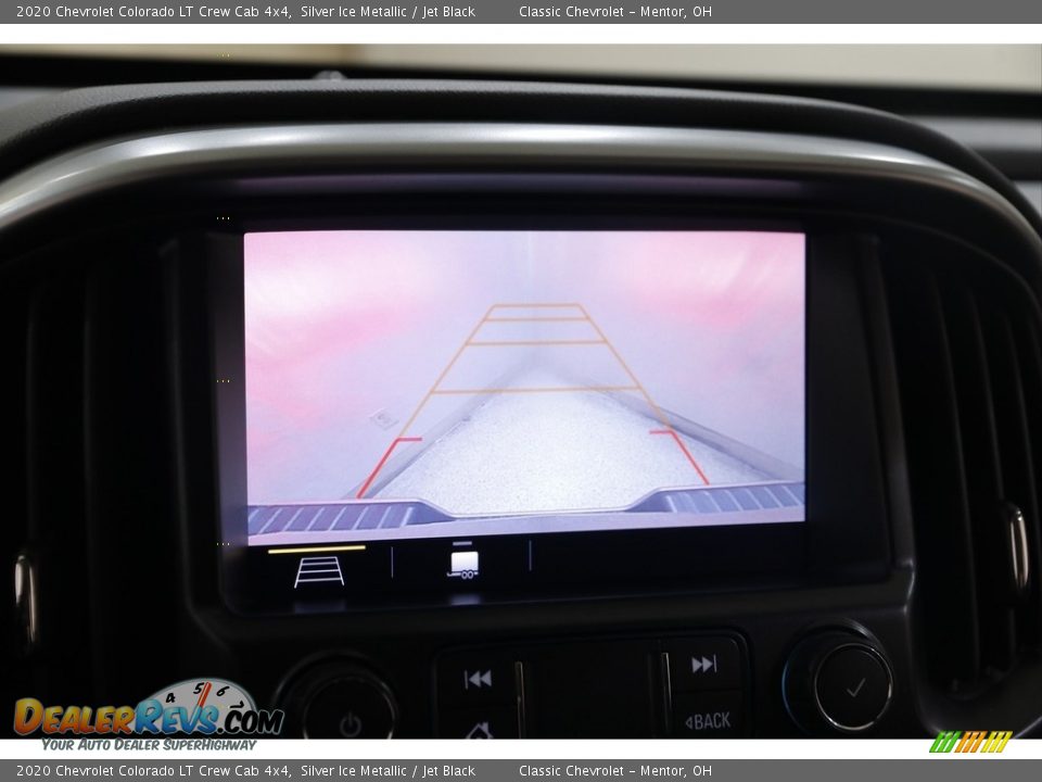 2020 Chevrolet Colorado LT Crew Cab 4x4 Silver Ice Metallic / Jet Black Photo #13