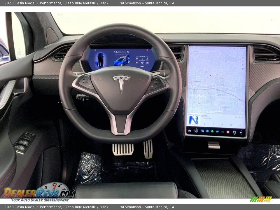 Dashboard of 2020 Tesla Model X Performance Photo #4