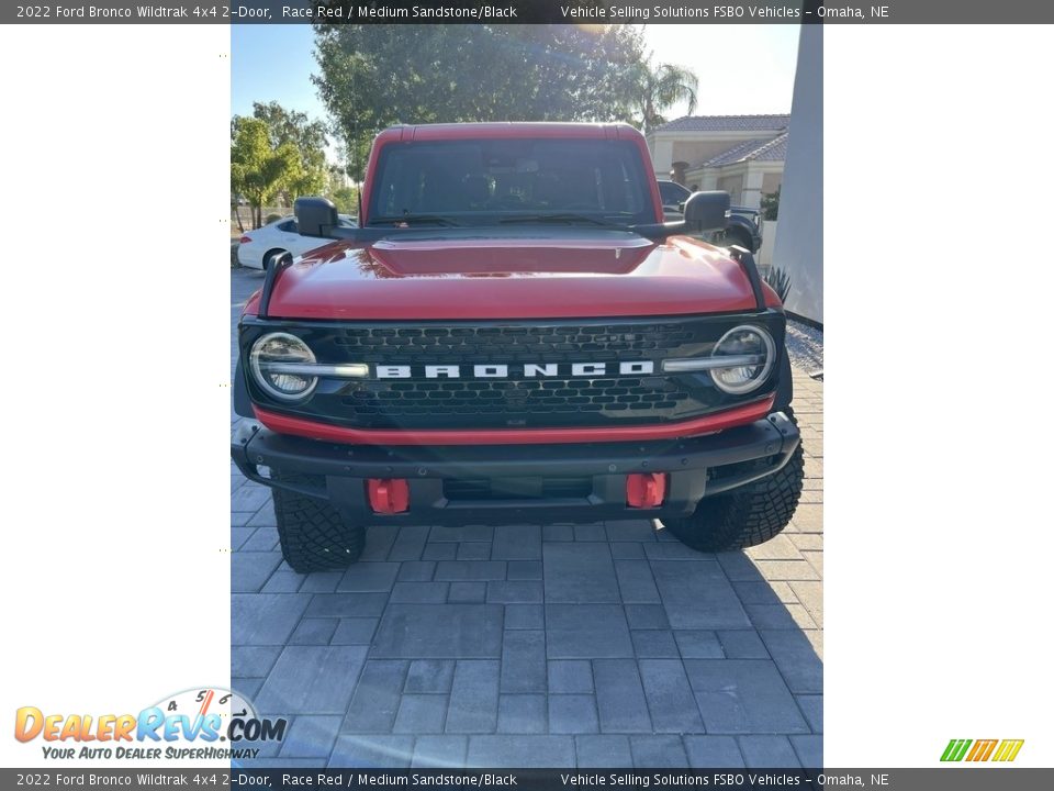 2022 Ford Bronco Wildtrak 4x4 2-Door Race Red / Medium Sandstone/Black Photo #5