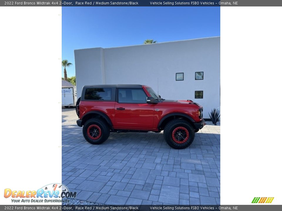 2022 Ford Bronco Wildtrak 4x4 2-Door Race Red / Medium Sandstone/Black Photo #9