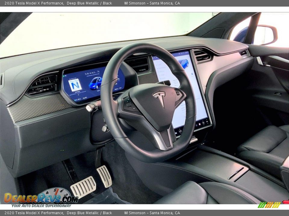 Dashboard of 2020 Tesla Model X Performance Photo #14
