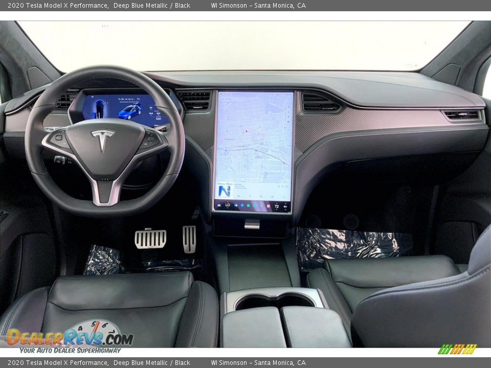 Dashboard of 2020 Tesla Model X Performance Photo #15