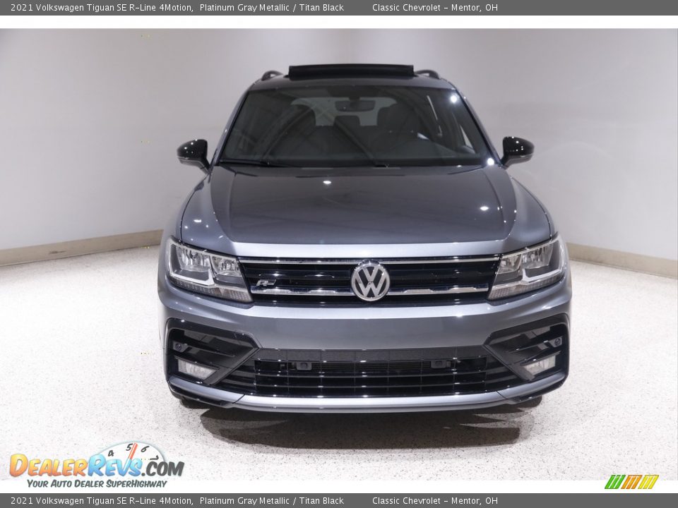 2021 Volkswagen Tiguan SE R-Line 4Motion Platinum Gray Metallic / Titan Black Photo #2