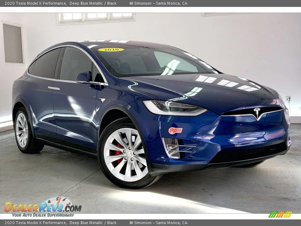 Front 3/4 View of 2020 Tesla Model X Performance Photo #34