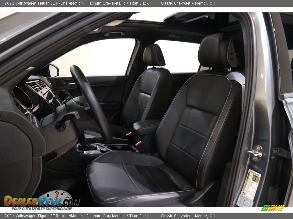Front Seat of 2021 Volkswagen Tiguan SE R-Line 4Motion Photo #5