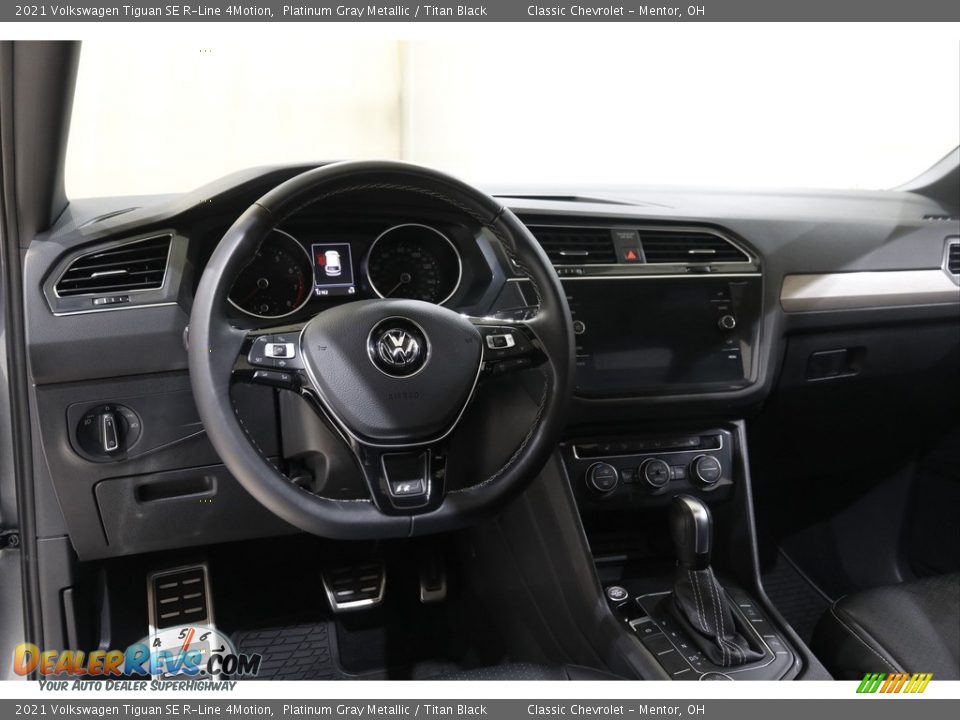 Dashboard of 2021 Volkswagen Tiguan SE R-Line 4Motion Photo #6