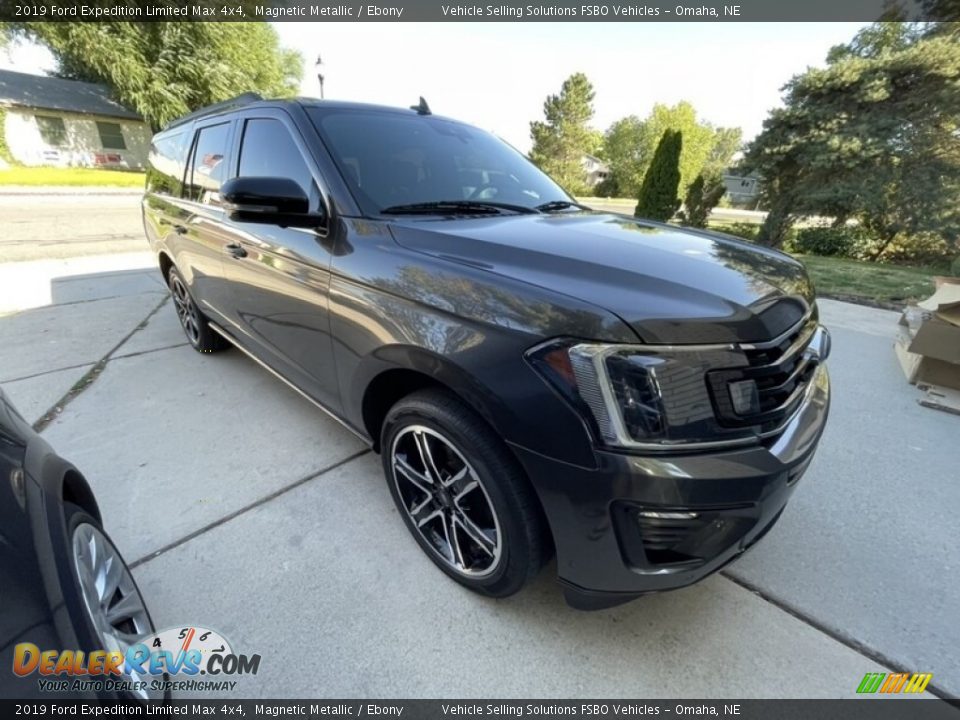 2019 Ford Expedition Limited Max 4x4 Magnetic Metallic / Ebony Photo #3