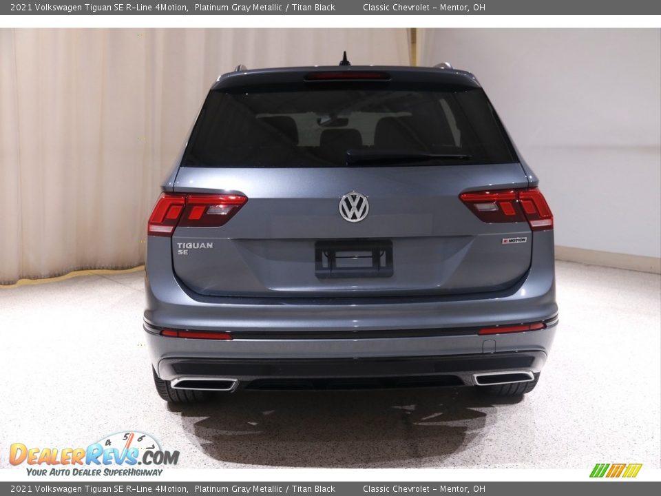 2021 Volkswagen Tiguan SE R-Line 4Motion Platinum Gray Metallic / Titan Black Photo #18