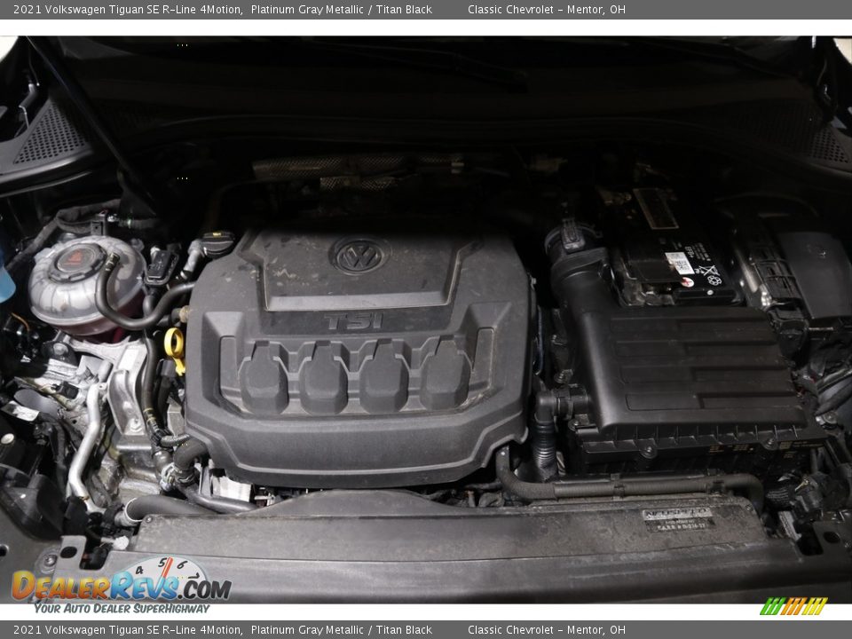 2021 Volkswagen Tiguan SE R-Line 4Motion 2.0 Liter TSI Turbocharged DOHC 16-Valve VVT 4 Cylinder Engine Photo #19
