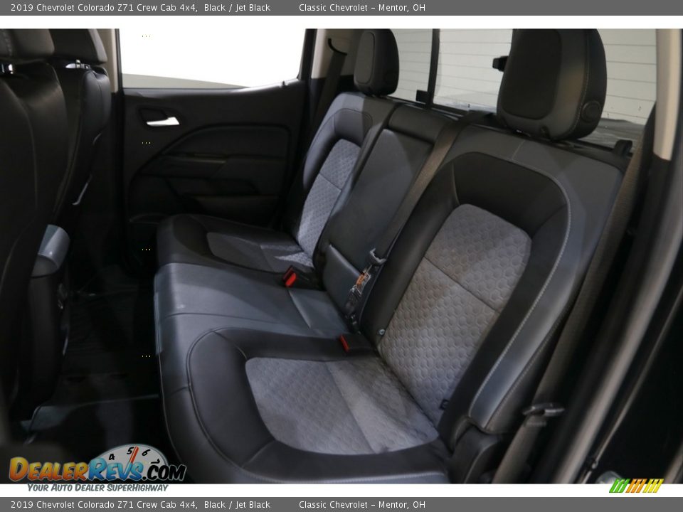 2019 Chevrolet Colorado Z71 Crew Cab 4x4 Black / Jet Black Photo #19