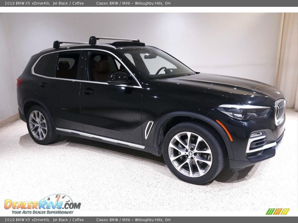 2019 BMW X5 xDrive40i Jet Black / Coffee Photo #1