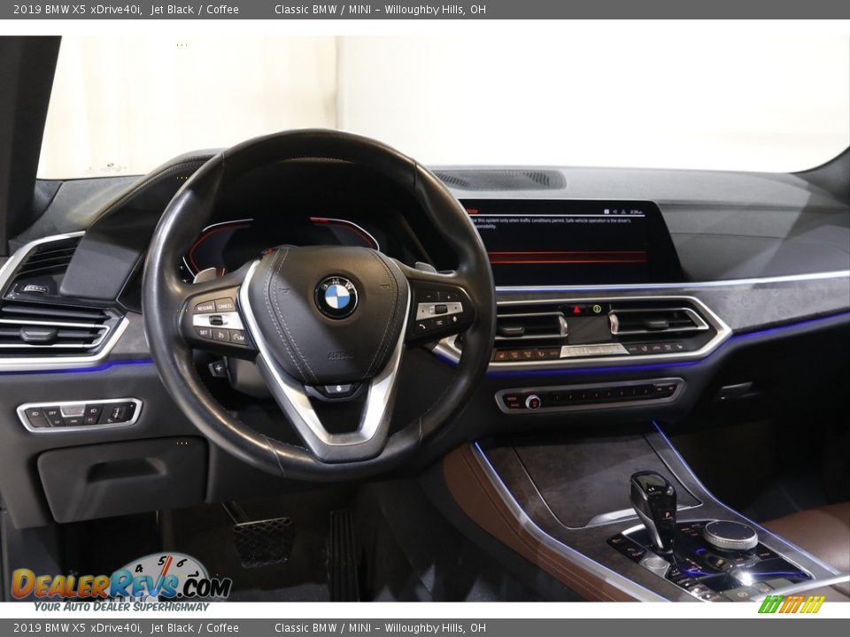 2019 BMW X5 xDrive40i Jet Black / Coffee Photo #6