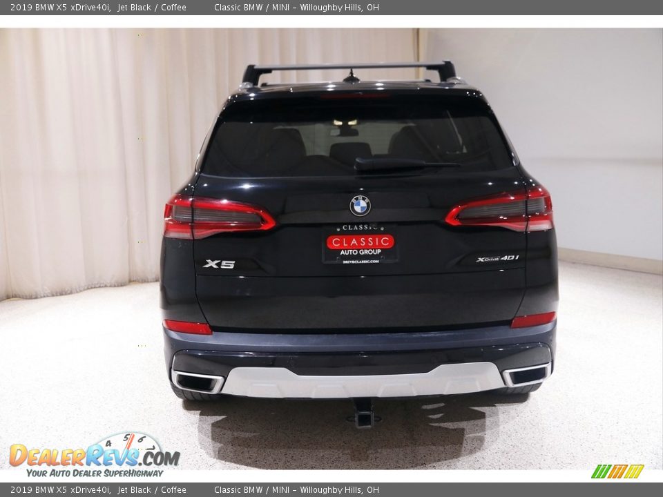 2019 BMW X5 xDrive40i Jet Black / Coffee Photo #22