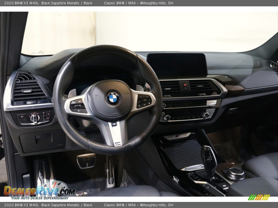 2020 BMW X3 M40i Black Sapphire Metallic / Black Photo #6