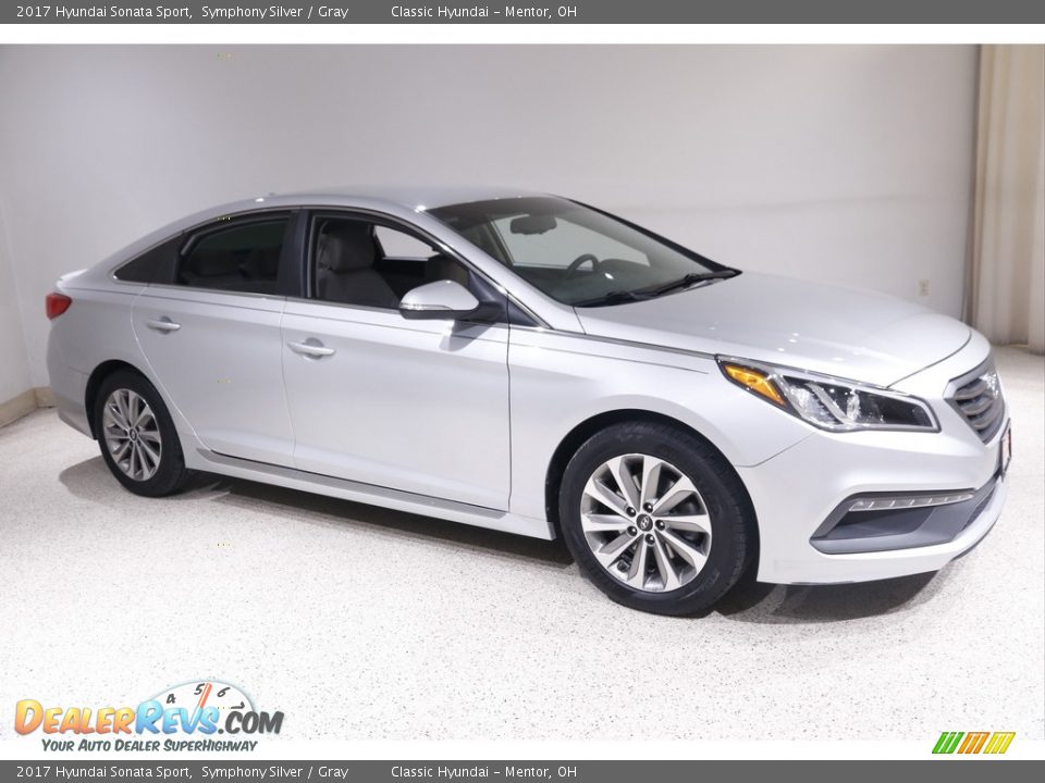 2017 Hyundai Sonata Sport Symphony Silver / Gray Photo #1