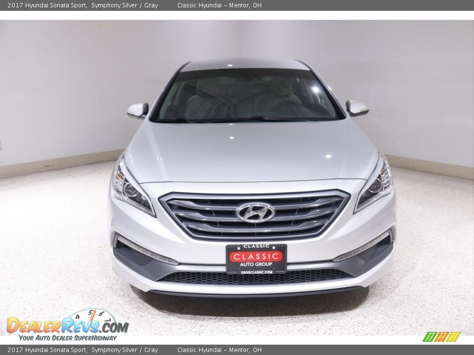 2017 Hyundai Sonata Sport Symphony Silver / Gray Photo #2