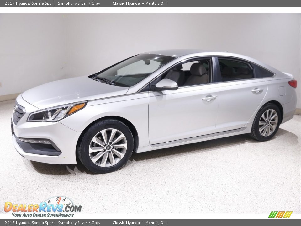 2017 Hyundai Sonata Sport Symphony Silver / Gray Photo #3