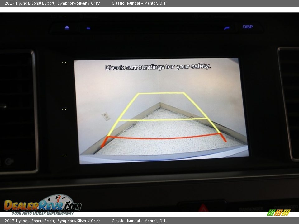 2017 Hyundai Sonata Sport Symphony Silver / Gray Photo #11