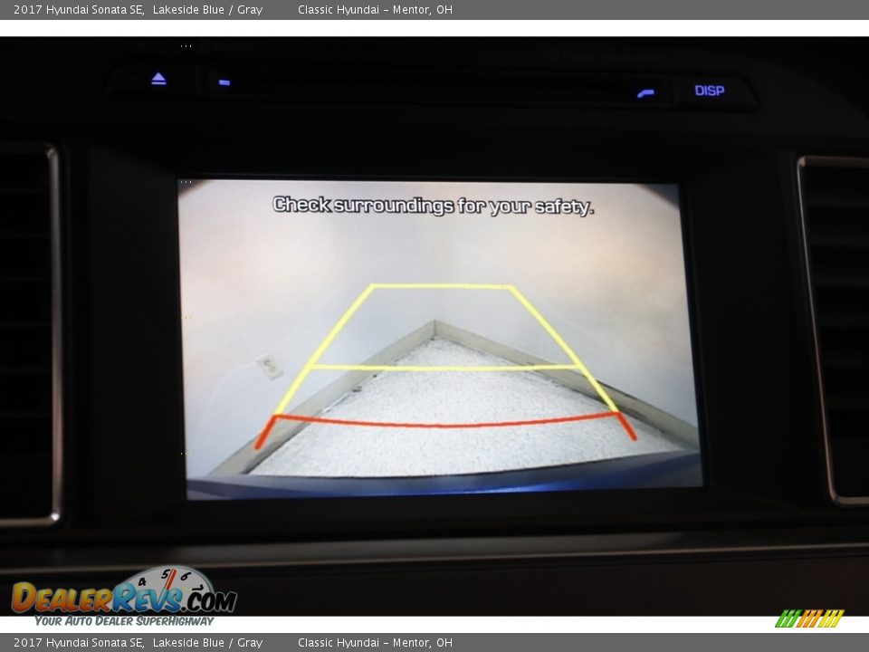 2017 Hyundai Sonata SE Lakeside Blue / Gray Photo #11