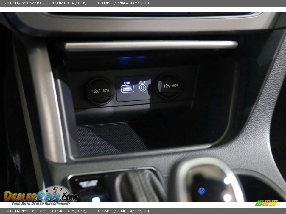 2017 Hyundai Sonata SE Lakeside Blue / Gray Photo #13