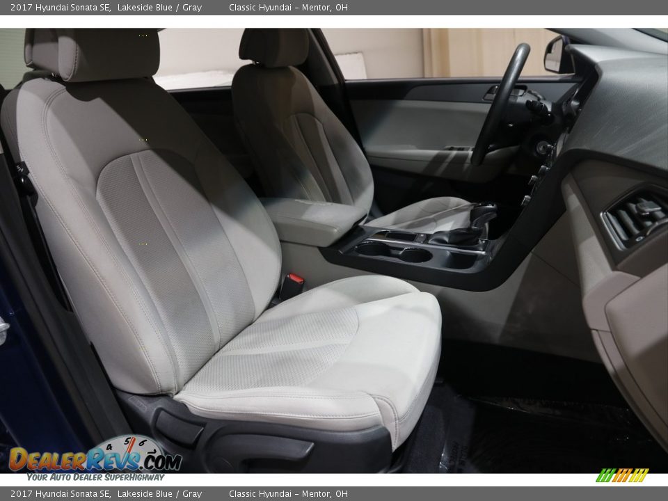 2017 Hyundai Sonata SE Lakeside Blue / Gray Photo #14