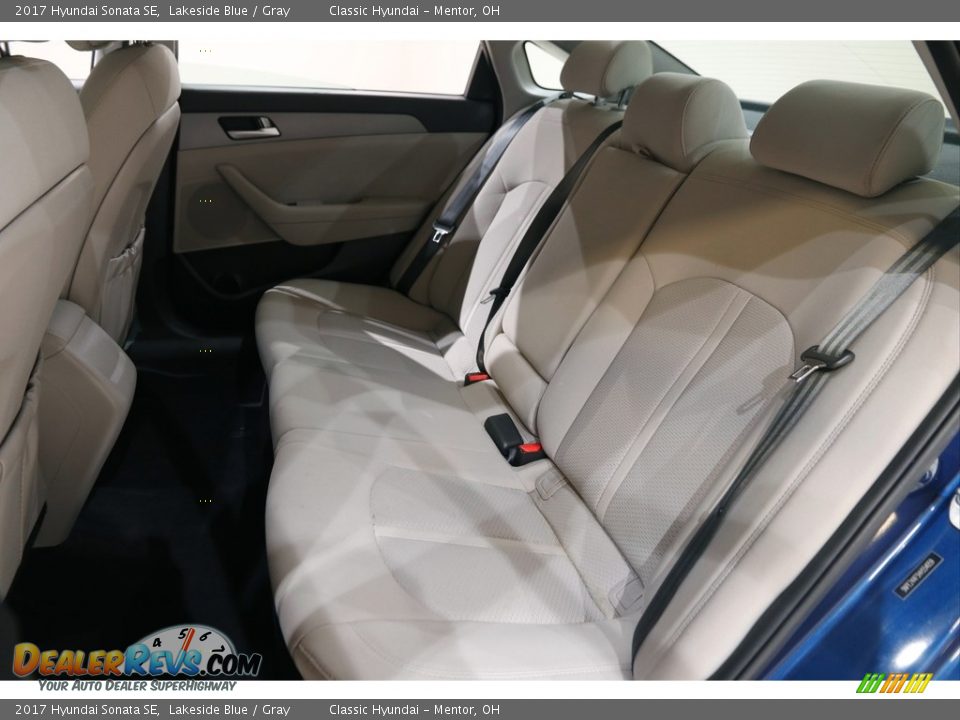 2017 Hyundai Sonata SE Lakeside Blue / Gray Photo #16