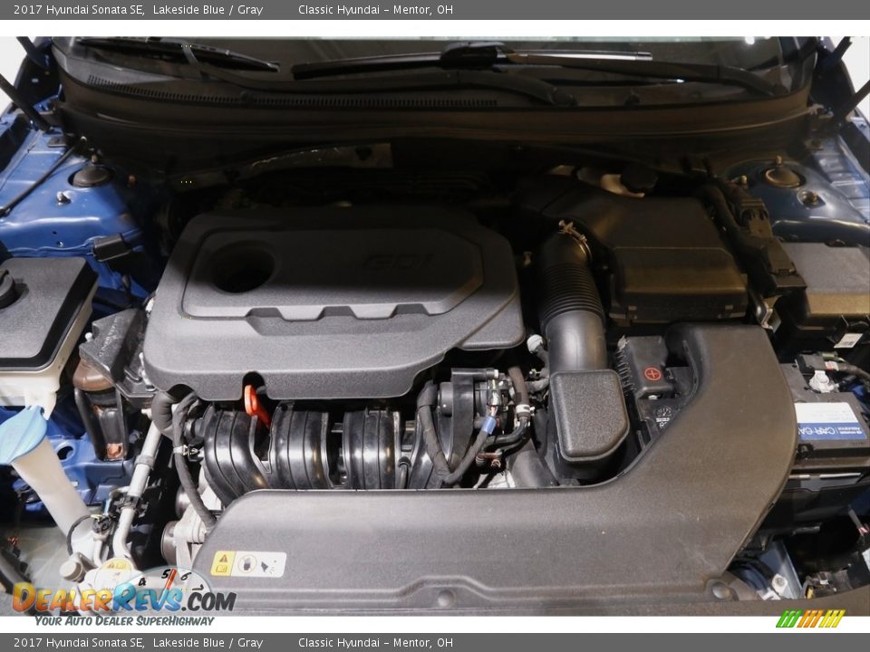 2017 Hyundai Sonata SE Lakeside Blue / Gray Photo #18
