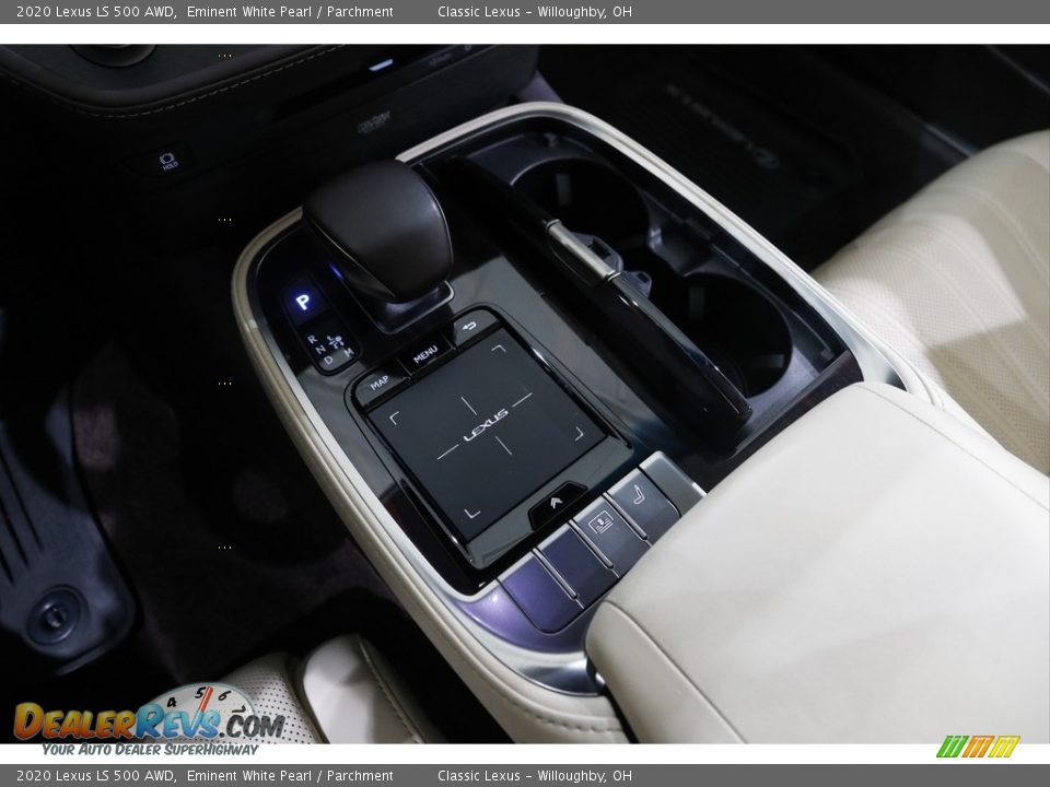 2020 Lexus LS 500 AWD Eminent White Pearl / Parchment Photo #18