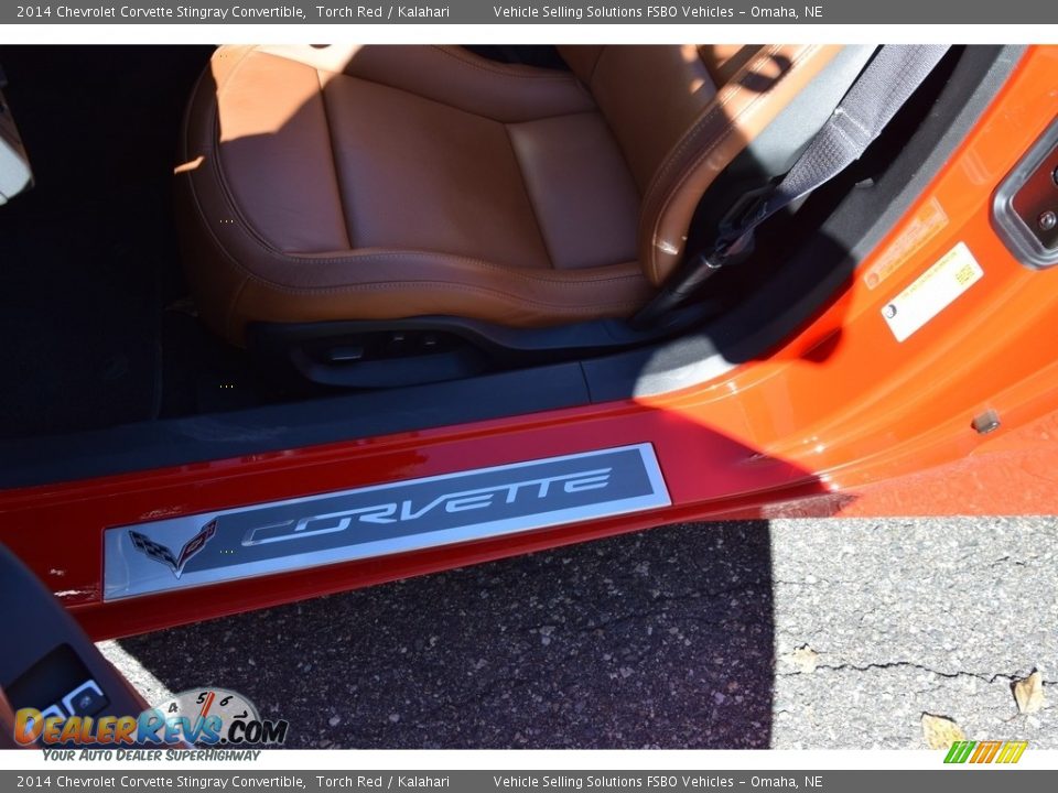 2014 Chevrolet Corvette Stingray Convertible Torch Red / Kalahari Photo #9