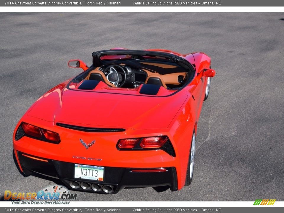 2014 Chevrolet Corvette Stingray Convertible Torch Red / Kalahari Photo #10