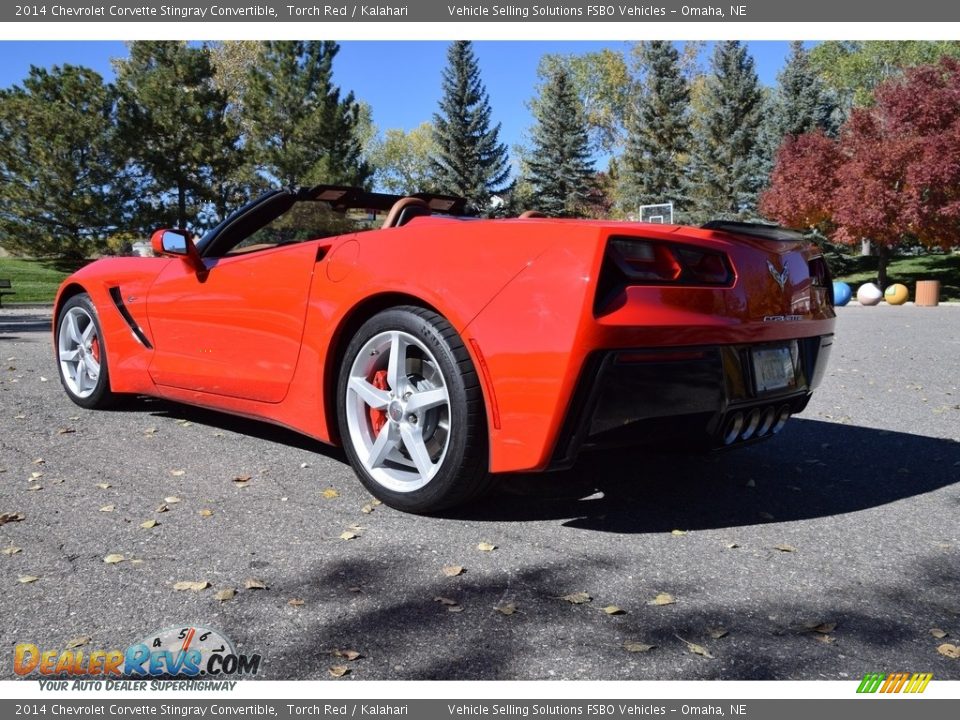 2014 Chevrolet Corvette Stingray Convertible Torch Red / Kalahari Photo #11