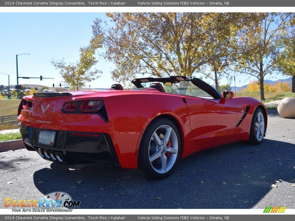 2014 Chevrolet Corvette Stingray Convertible Torch Red / Kalahari Photo #14