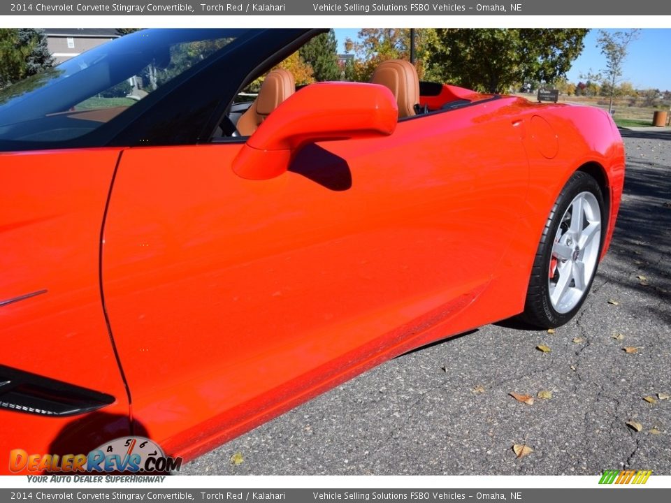 2014 Chevrolet Corvette Stingray Convertible Torch Red / Kalahari Photo #17