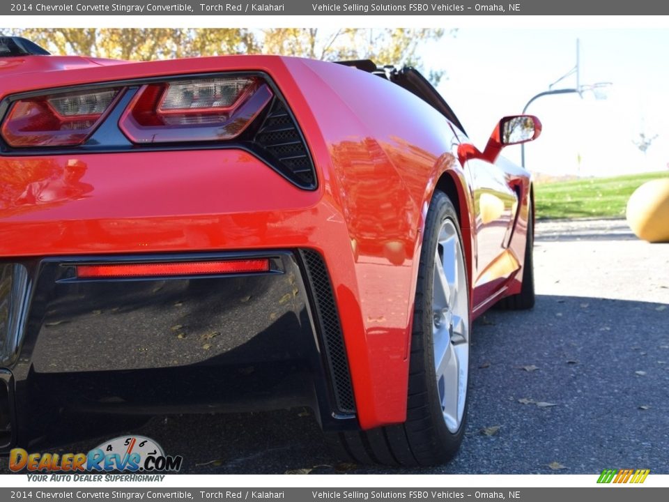2014 Chevrolet Corvette Stingray Convertible Torch Red / Kalahari Photo #19