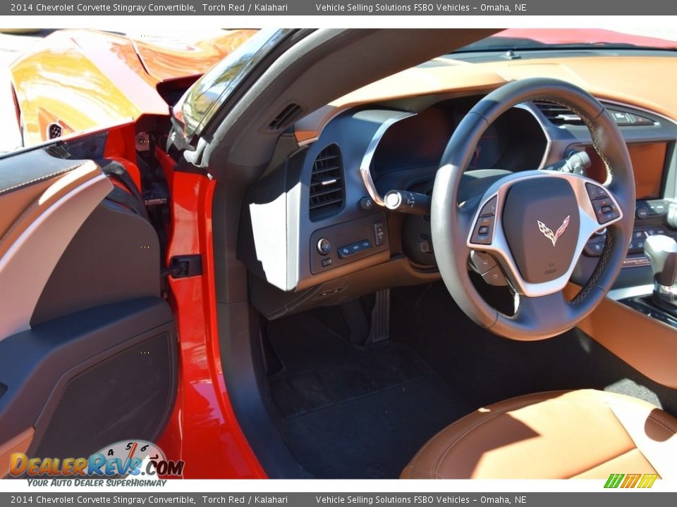 2014 Chevrolet Corvette Stingray Convertible Torch Red / Kalahari Photo #25