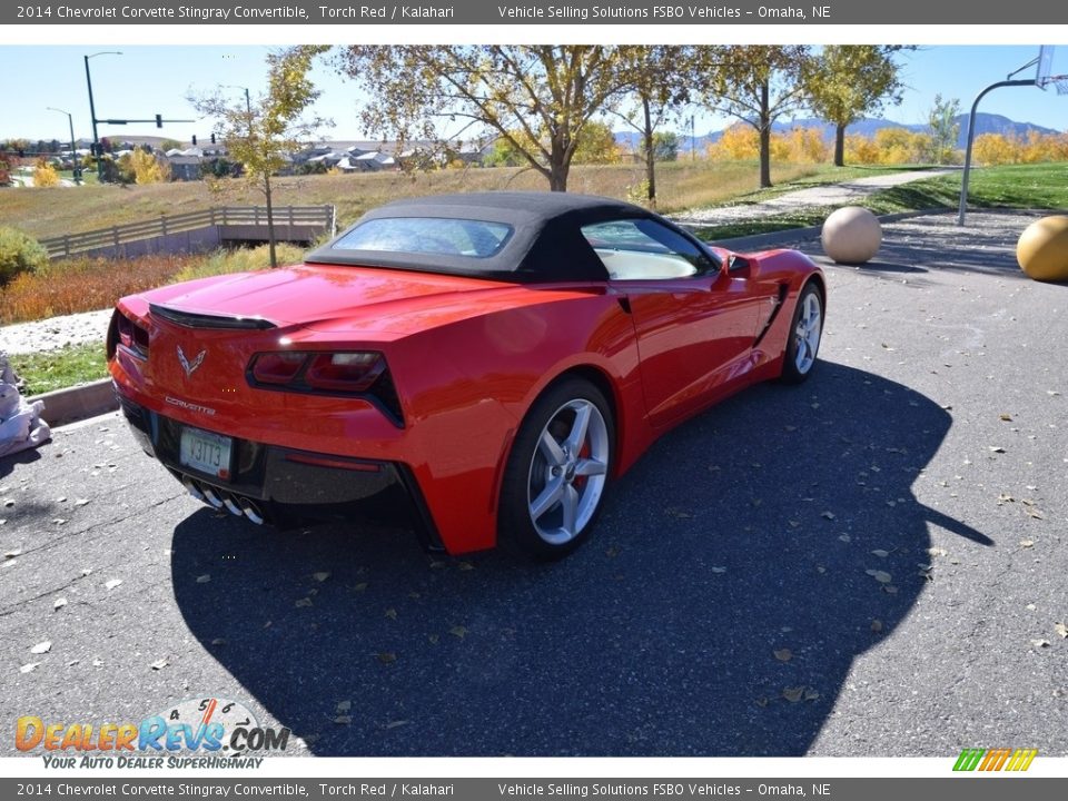 2014 Chevrolet Corvette Stingray Convertible Torch Red / Kalahari Photo #28