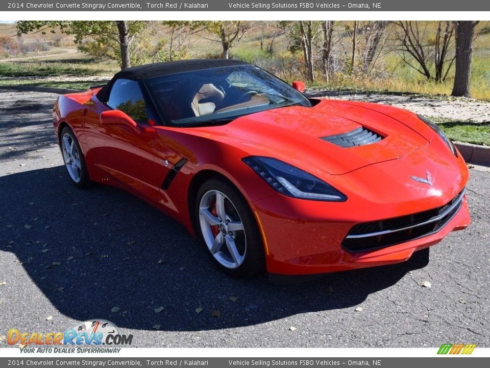 2014 Chevrolet Corvette Stingray Convertible Torch Red / Kalahari Photo #29