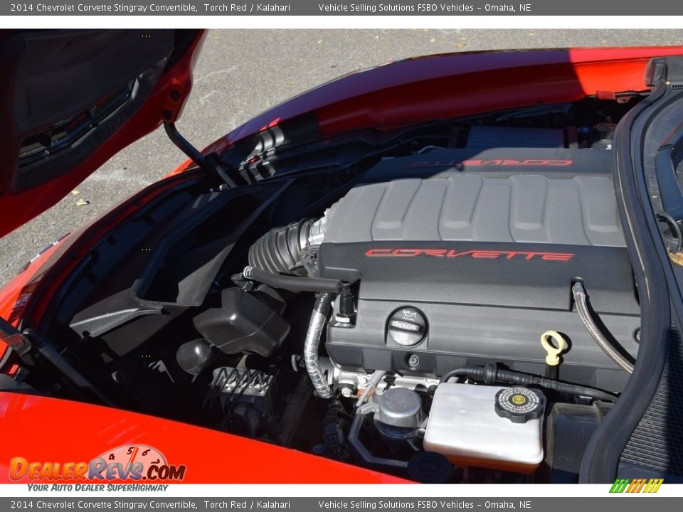 2014 Chevrolet Corvette Stingray Convertible Torch Red / Kalahari Photo #32