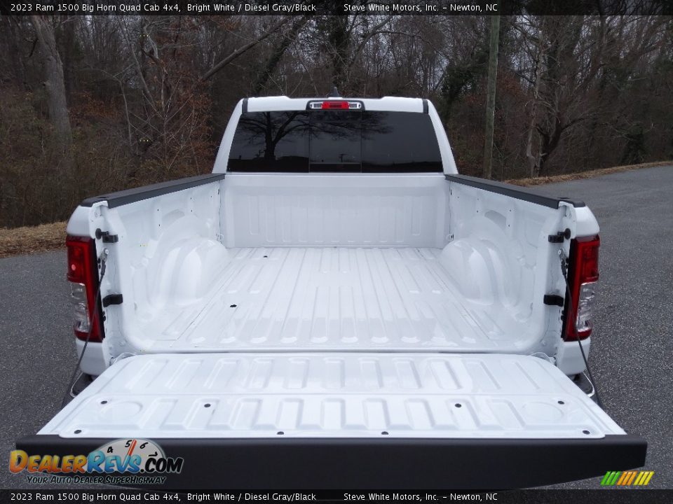 2023 Ram 1500 Big Horn Quad Cab 4x4 Bright White / Diesel Gray/Black Photo #8