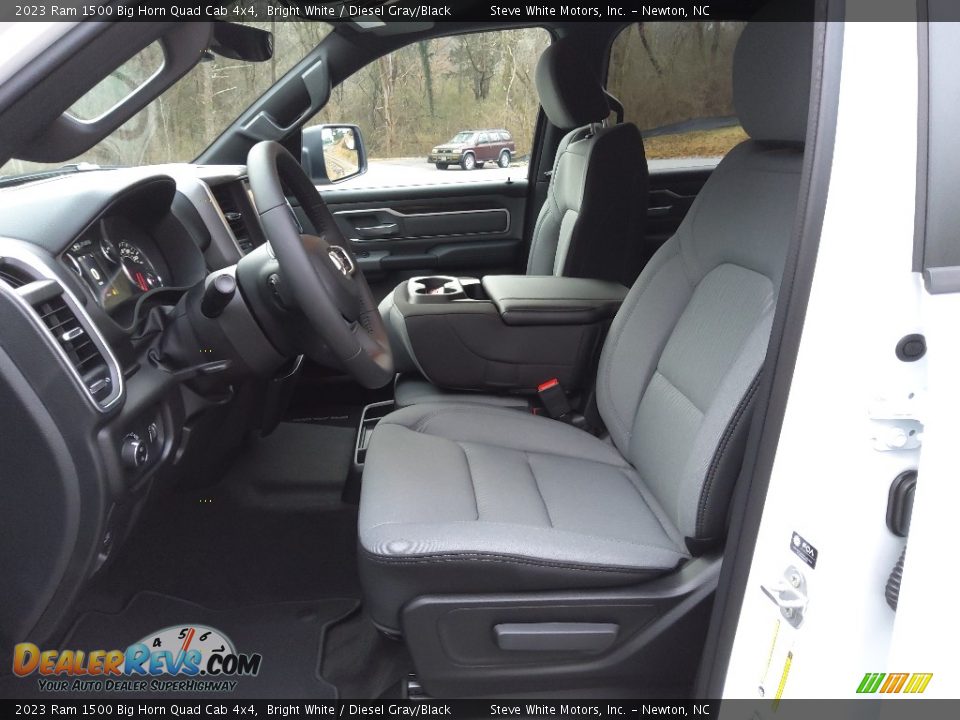 Front Seat of 2023 Ram 1500 Big Horn Quad Cab 4x4 Photo #11