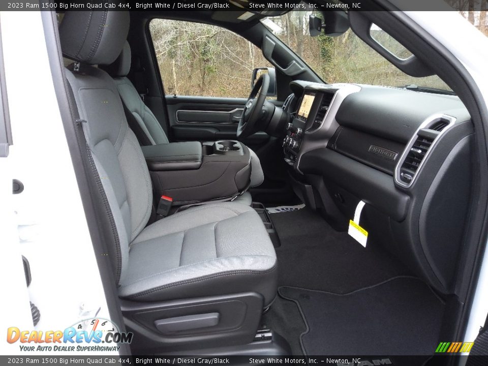Front Seat of 2023 Ram 1500 Big Horn Quad Cab 4x4 Photo #17