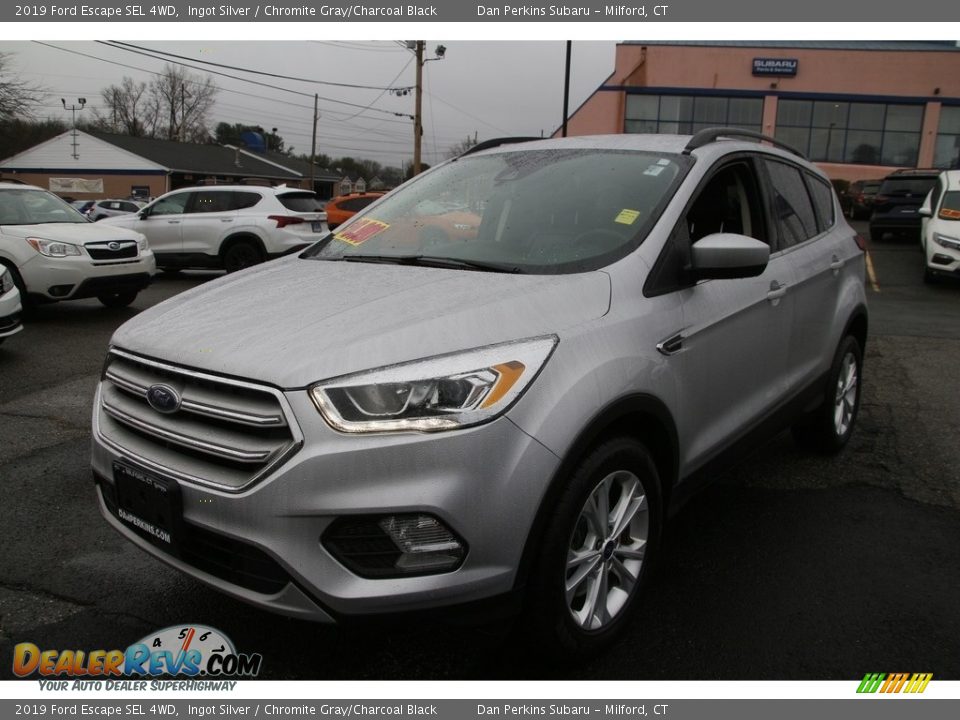 2019 Ford Escape SEL 4WD Ingot Silver / Chromite Gray/Charcoal Black Photo #1