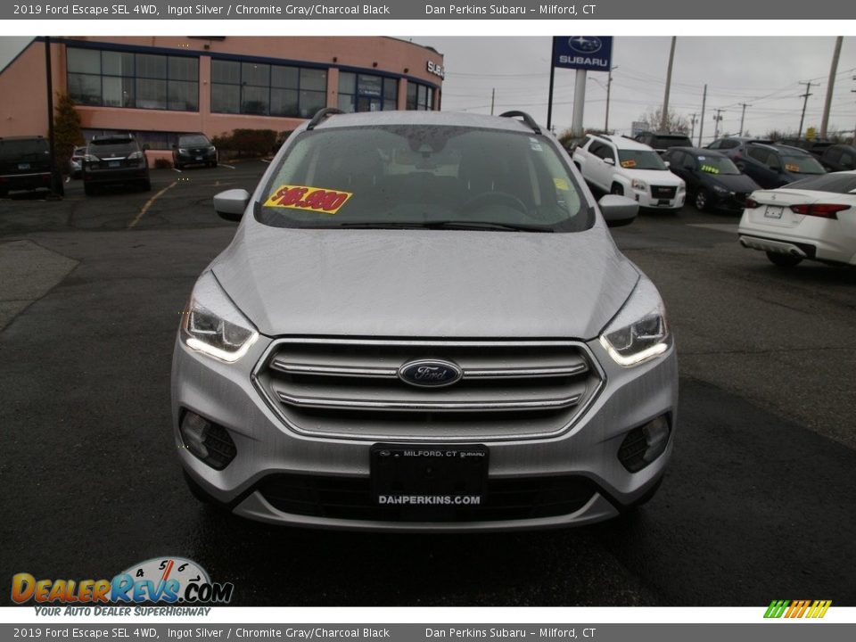2019 Ford Escape SEL 4WD Ingot Silver / Chromite Gray/Charcoal Black Photo #2