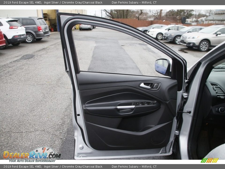 2019 Ford Escape SEL 4WD Ingot Silver / Chromite Gray/Charcoal Black Photo #9