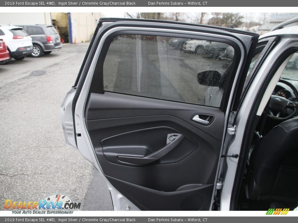 2019 Ford Escape SEL 4WD Ingot Silver / Chromite Gray/Charcoal Black Photo #11